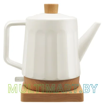 Электрочайник CENTEK CT-0067 (белый/под дерево)